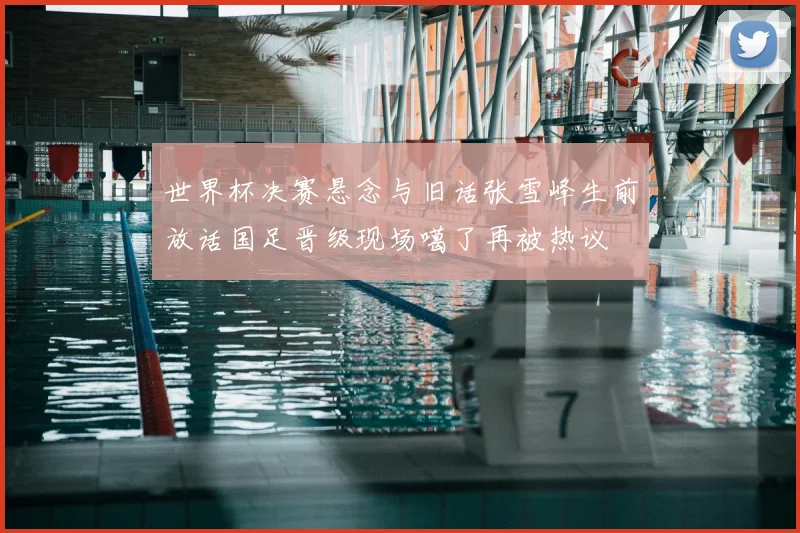 世界杯决赛悬念与旧话张雪峰生前放话国足晋级现场噶了再被热议